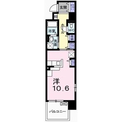 クレール姫路Ⅱの物件間取画像